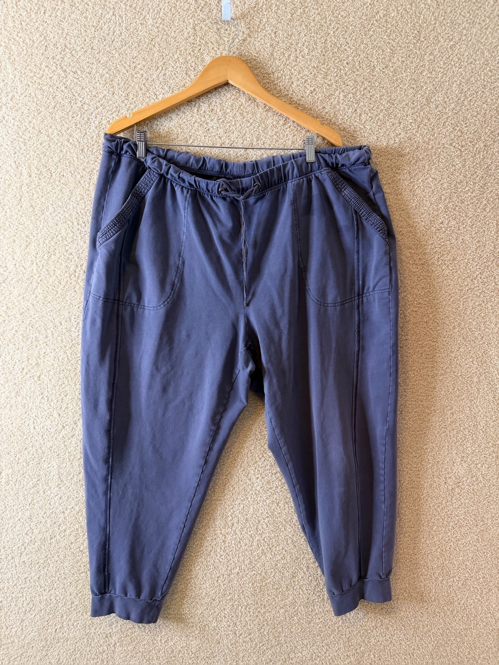 Bandolino Women’s Grey Pull On Drawstring Jogger Pants Size 2X 20W-22W